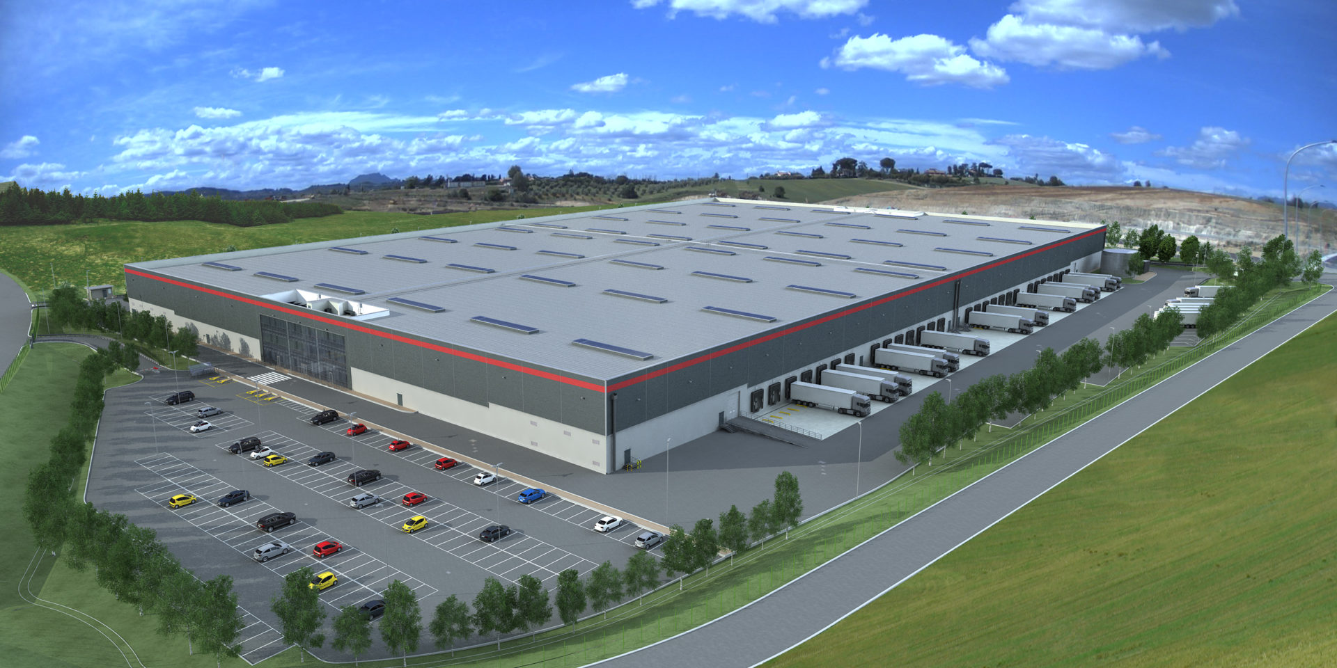 North Rome Logistics Center, Passo Corese: GVA Redilco exclusive agent