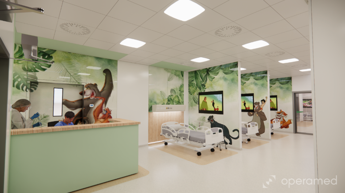 Dils alongside the Cieli Azzurri Foundation to humanise the paediatric areas of the new Policlinico of Milan