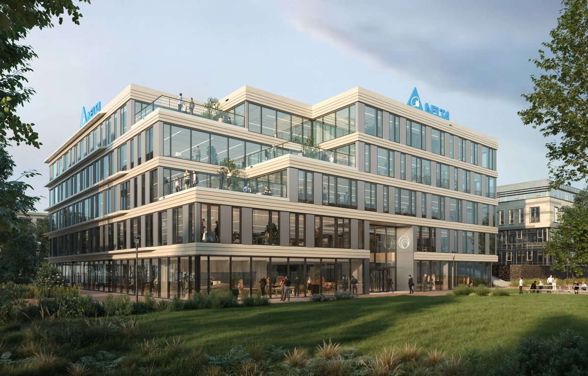 Delta Electronics begins construction on new EMEA Headquarters at Park 20|20